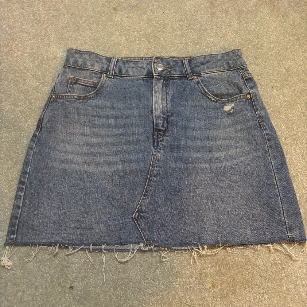Wild fable Jean skirt